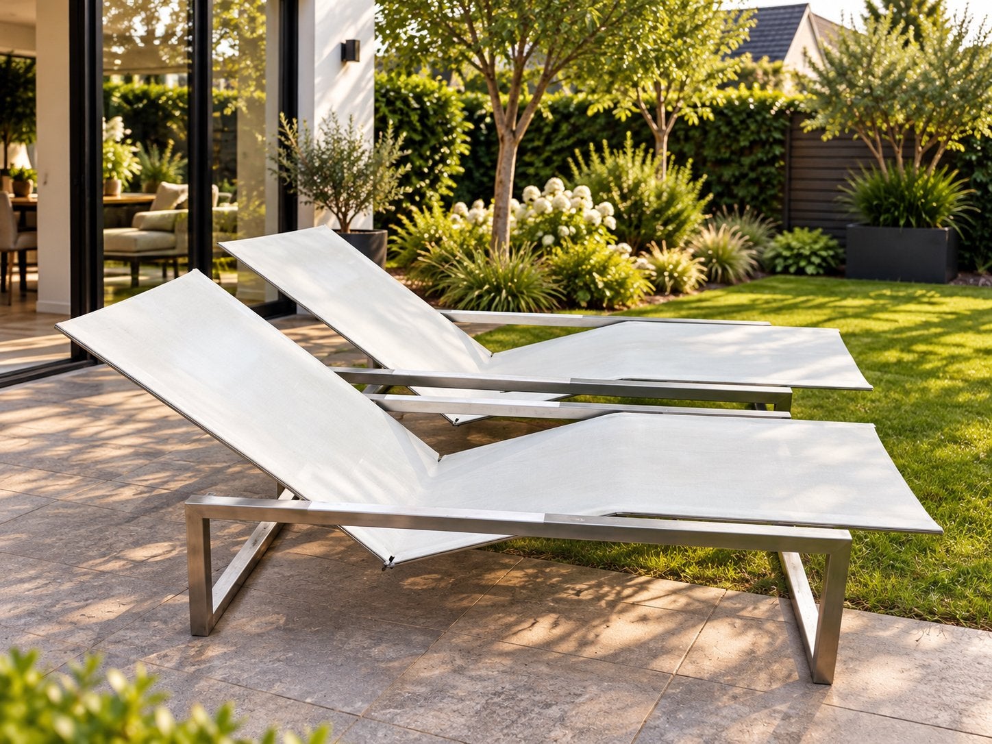 Royal Botania Ninix ligbedden inc tafel, Tuin en Terras, Ophalen of Verzenden, Zo goed als nieuw