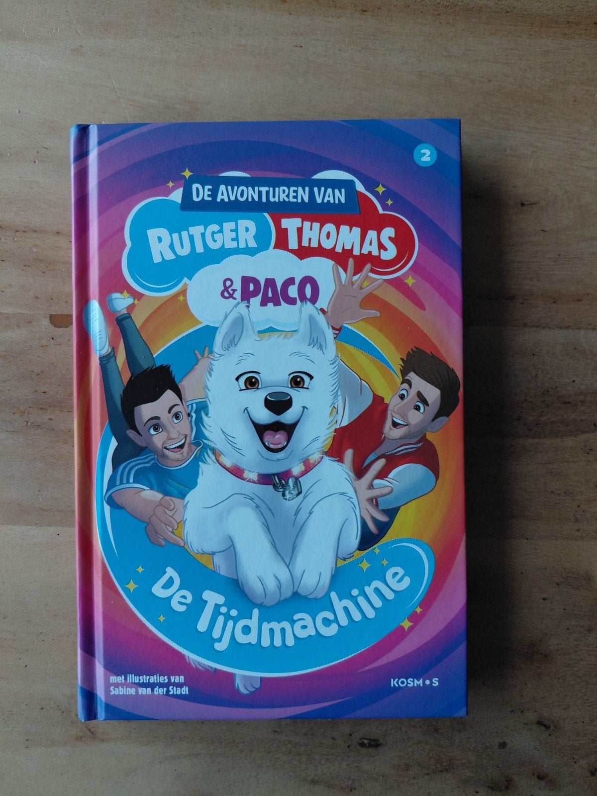 De Avonturen van Rutger, Thomas & Paco: De Tijdmachine, Ophalen of Verzenden, Zo goed als nieuw, Rutger, Thomas & Paco, Fictie algemeen