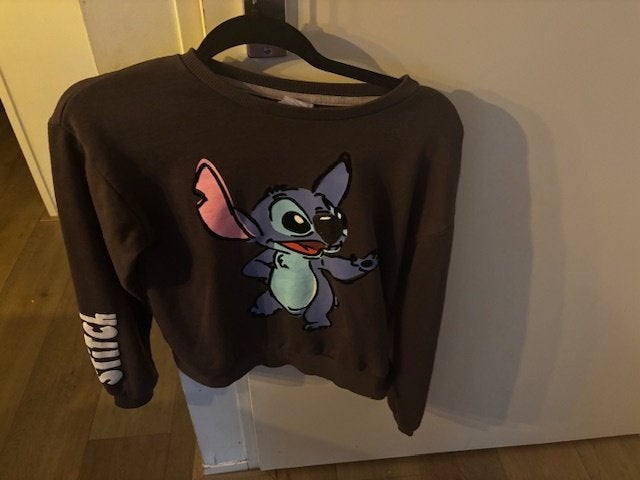 Trui van Stitch maat 158 (advr 129), Kinderen en Baby's, Kinderkleding | Maat 158, Stitch, Meisje, Trui of Vest, Ophalen of Verzenden