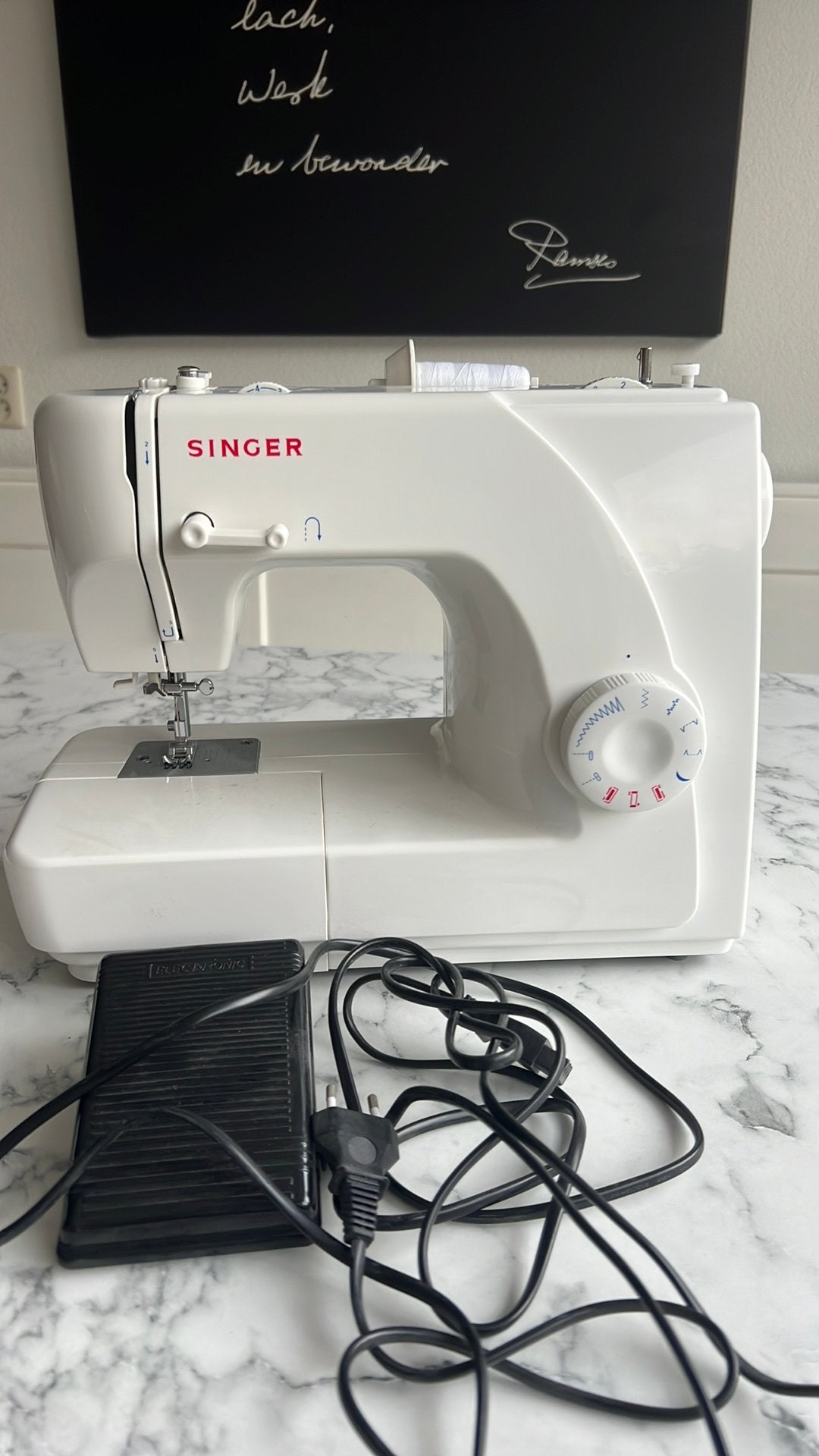 Naaimachine singer model 1507, Ophalen, Zo goed als nieuw, Naaimachine, Singer