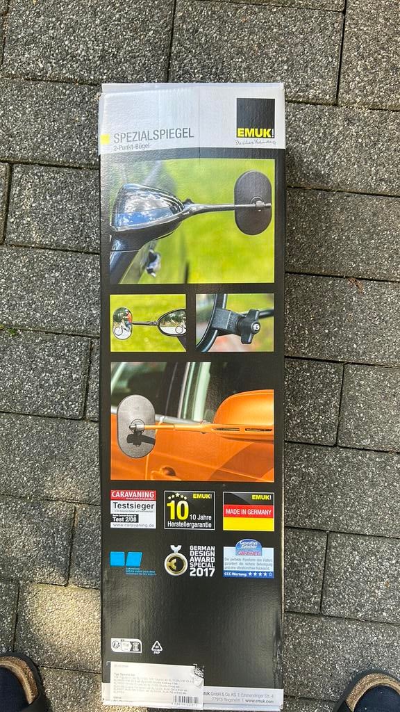 Caravan spiegels Emuk Vw Tiguan 2015-2021, Ophalen of Verzenden, Zo goed als nieuw