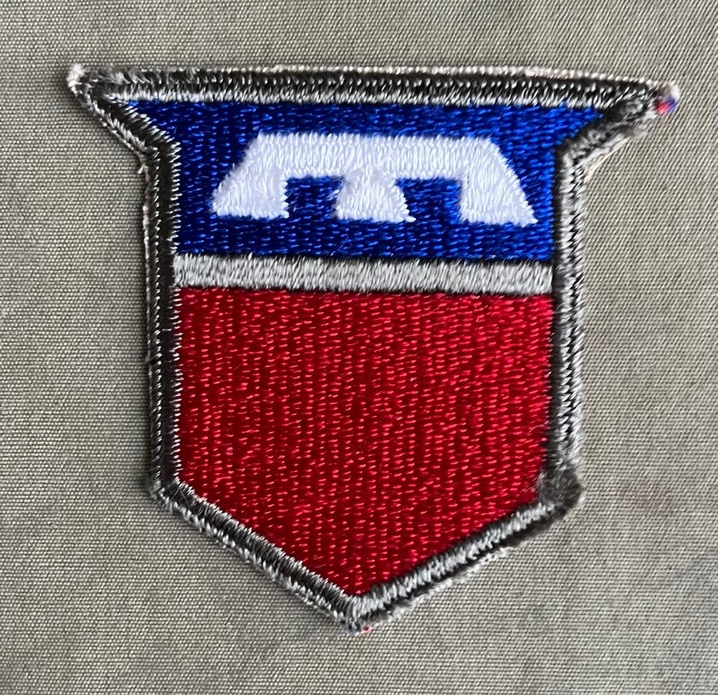 US WW2 Shoulder Patch - 76th Infantry Division ETO, Ophalen of Verzenden, Landmacht, Amerika, Embleem of Badge