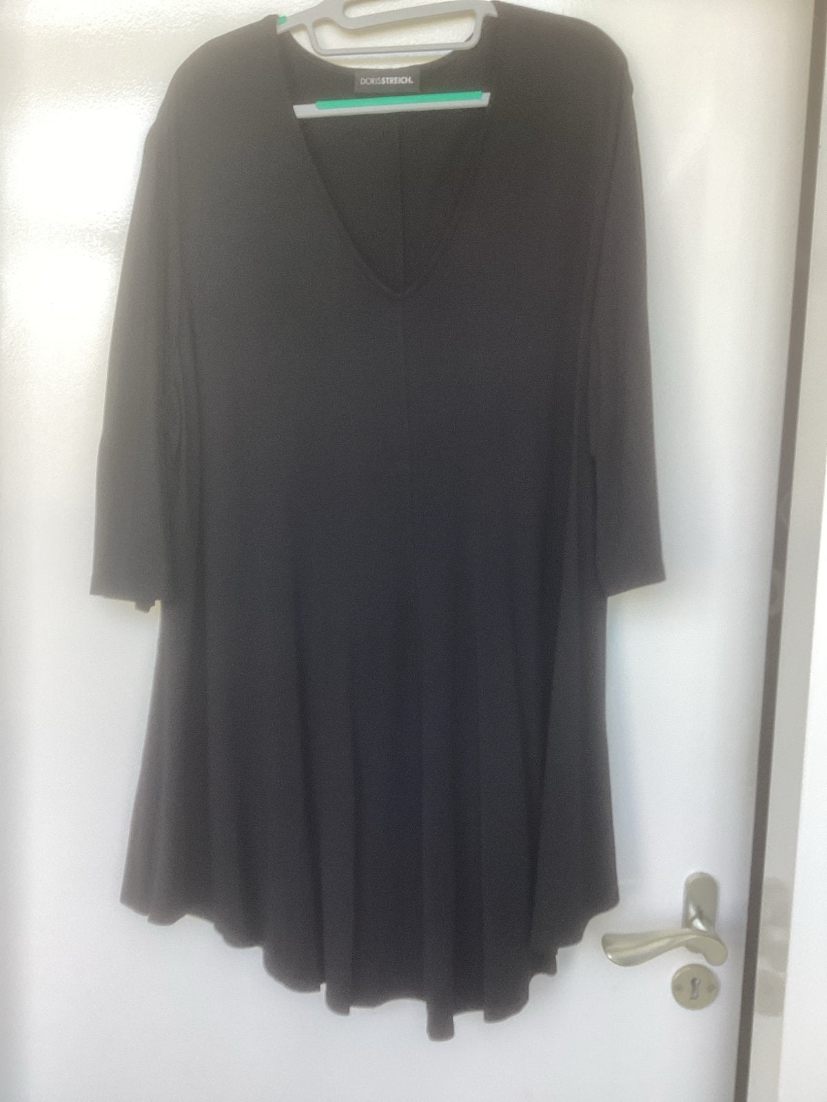 DORISSTREICH Zwarte Tuniek Maat 50, Ophalen of Verzenden, Gedragen, Zwart, Blouse of Tuniek