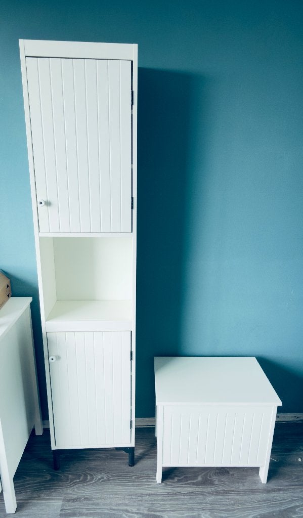 IKEA badkamermeubels 70€, Ophalen, (Half)hoge kast, 50 tot 100 cm, Zo goed als nieuw