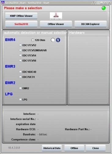 Deutz SerDia2010 v.10.4.3 [2017], Verzenden