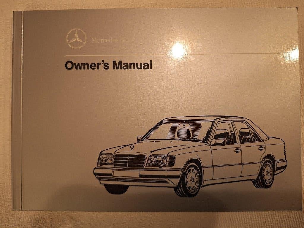 Mercedes E-klasse 200 250 300 D W124 Owners Manual, Ophalen of Verzenden
