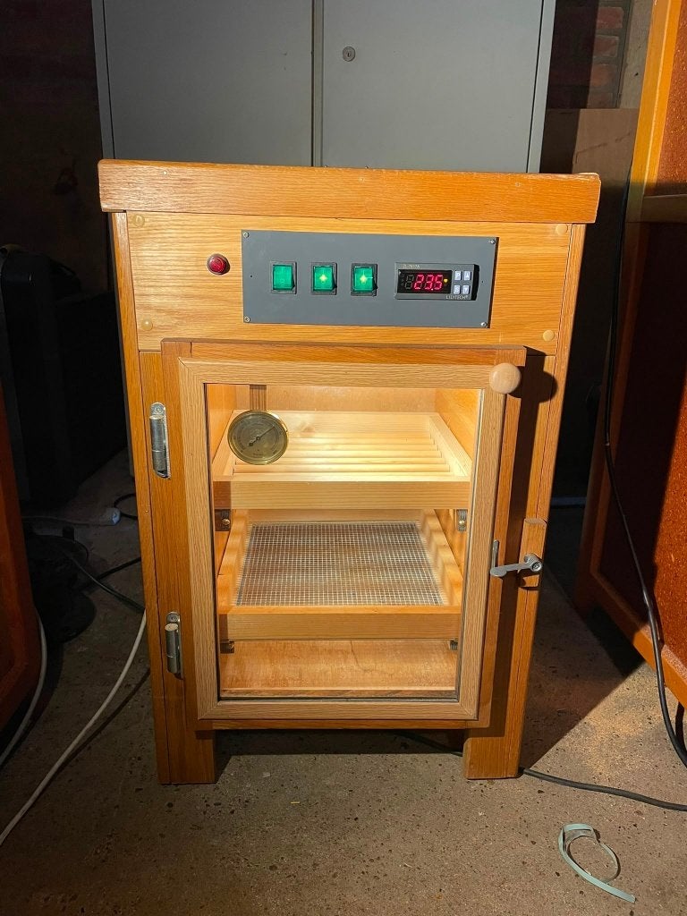 Broedmachine, Dieren en Toebehoren, Pluimvee | Toebehoren, Ophalen, Zo goed als nieuw, Broedmachine