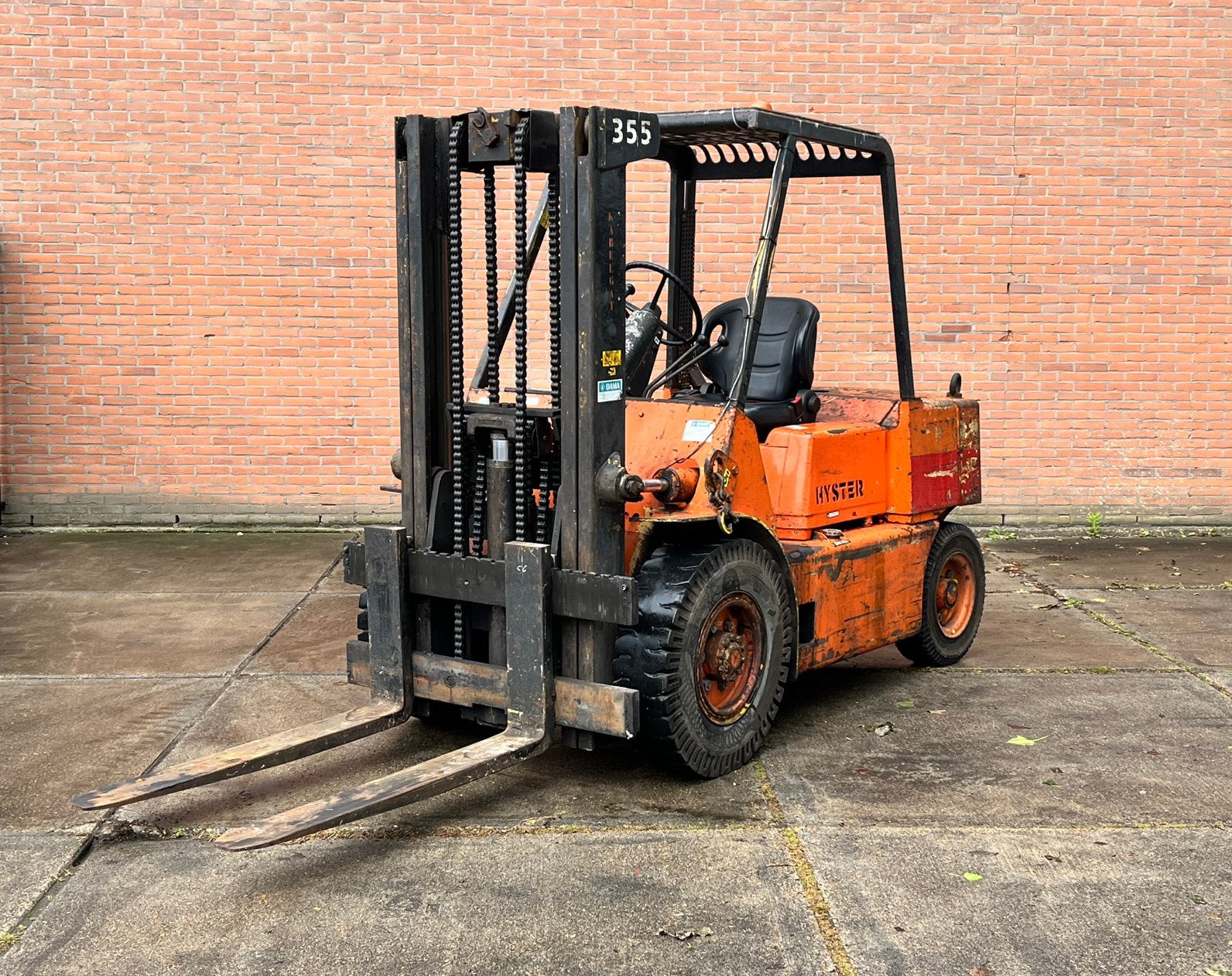 Hyster Heftruck - Diesel - Robuust en Betrouwbaar, Meer dan 4000 kg, Ophalen, Diesel, Heftruck