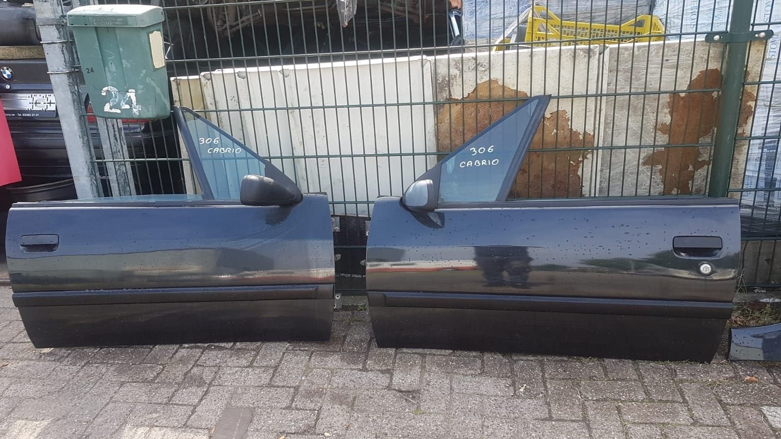 PEUGEOT 306 CABRIOLET PORTIEREN BJ 1995, Auto-onderdelen, Carrosserie en Plaatwerk, Gebruikt, -, Deur, -