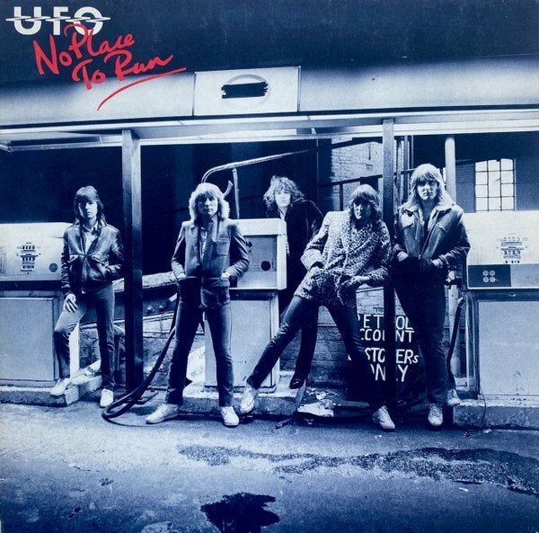 LP,UFO  – No Place To Run, Ophalen of Verzenden, Zo goed als nieuw, 12 inch, Poprock