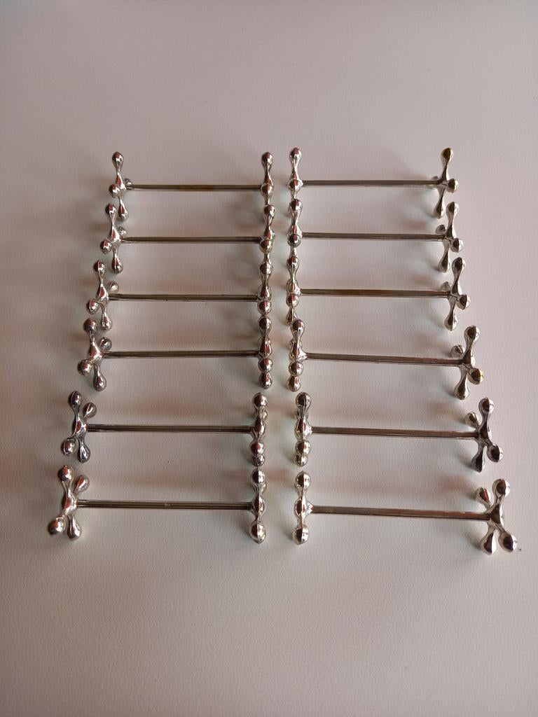 Verzilverde bestekleggers/ messenleggers WMF Art deco, Antiek en Kunst, Ophalen of Verzenden