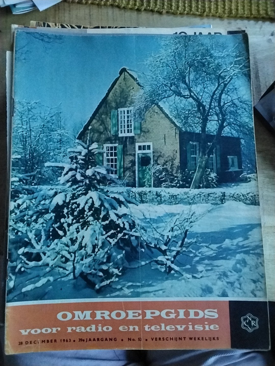 Omroepgids 1963 - Radio en Televisie - Wintereditie, Ophalen of Verzenden, Gelezen, Muziek, Film of Tv