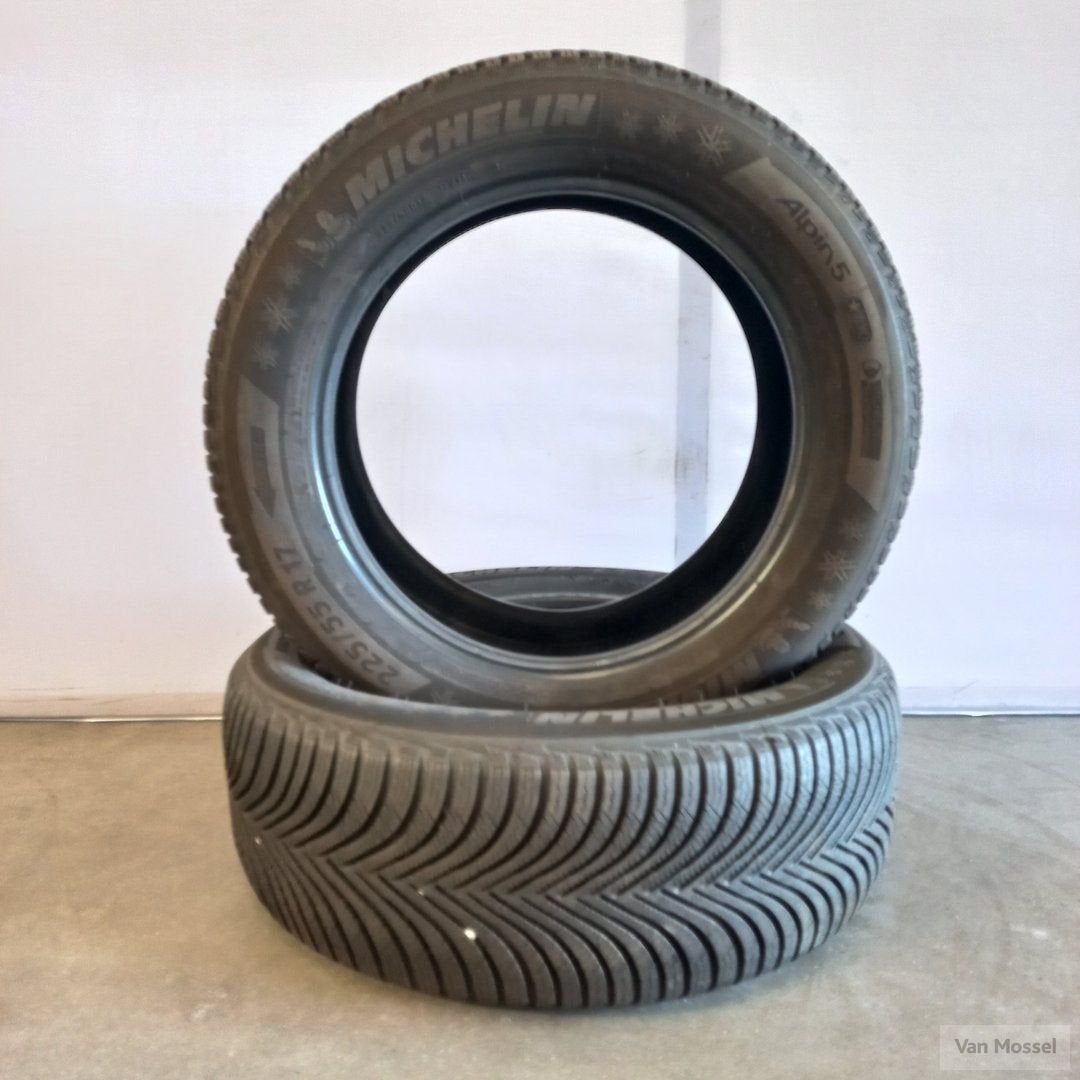 Michelin Alpin 5 225/55/R17 97H, Gebruikt, -, -, 17 inch