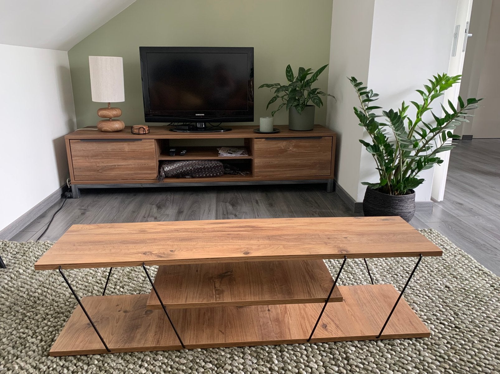 Salontafel of TV meubel, Ophalen, Overige materialen, Minder dan 50 cm, 100 tot 150 cm