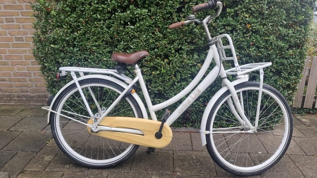 CORTINA U4 Meisjesfiets 3 Versnellingen Terugtraprem 26 inch, Fietsen en Brommers, Terugtraprem, Gebruikt, Versnellingen, Cortina