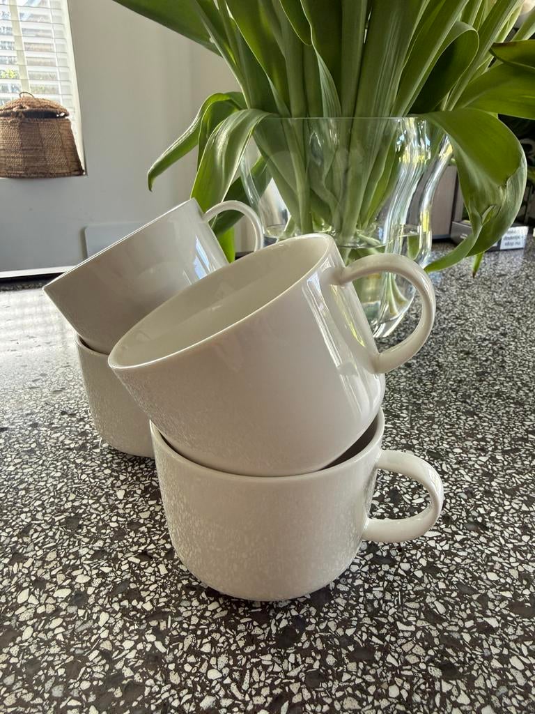 Cappuccino kopjes HEMA 4 stuks, Huis en Inrichting, Keuken | Servies, Ophalen, Zo goed als nieuw, Overige stijlen, Kop(pen) en/of Schotel(s)