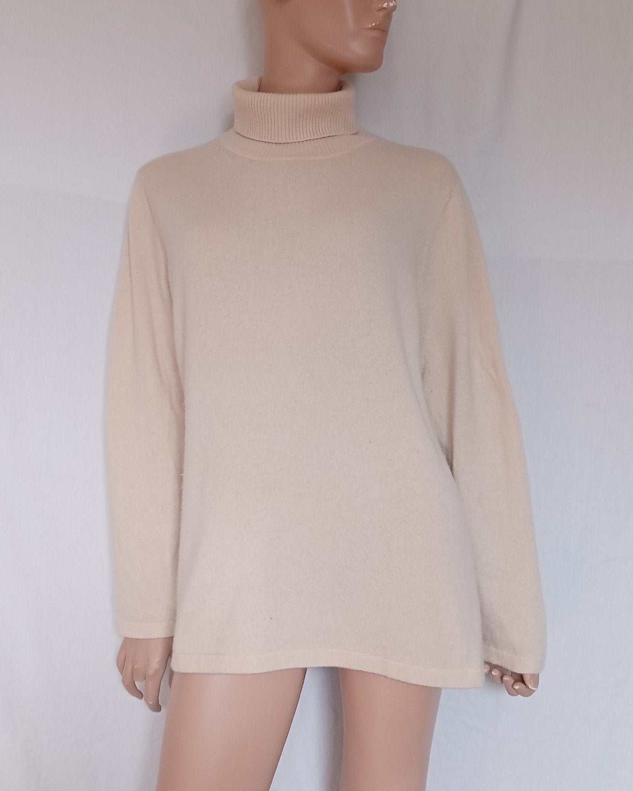 FABIANI CASHMERE Trui , Maat 44 - 46, Ophalen of Verzenden, Zo goed als nieuw, Maat 42/44 (L), Wit