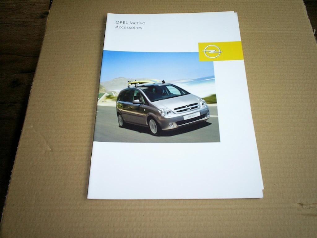 Opel Meriva Accessoires 5 / 2005 16 pag., Verzenden, Zo goed als nieuw, Opel