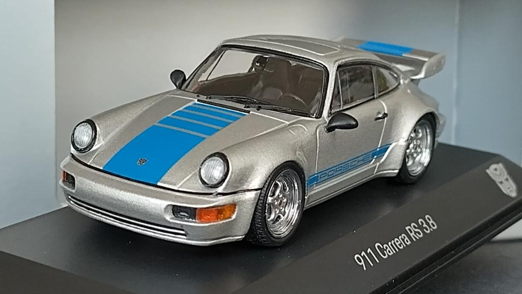 Porsche 911 964 3.8 Transformers Mirage 1:43 Spark Pol, Overige merken, Auto, ., Nieuw