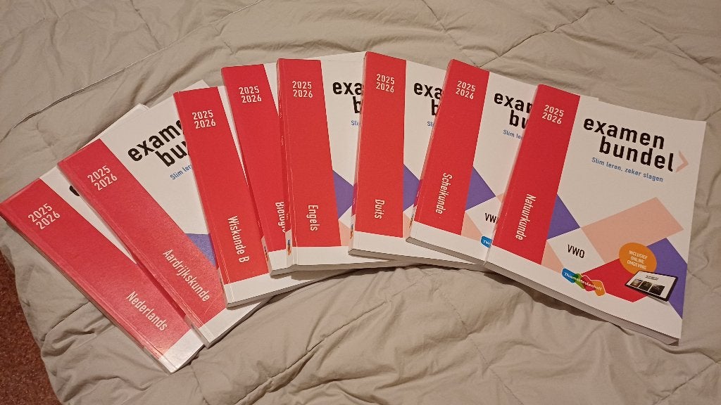 Examenbundels VWO, Boeken, Ophalen, Gelezen, VWO