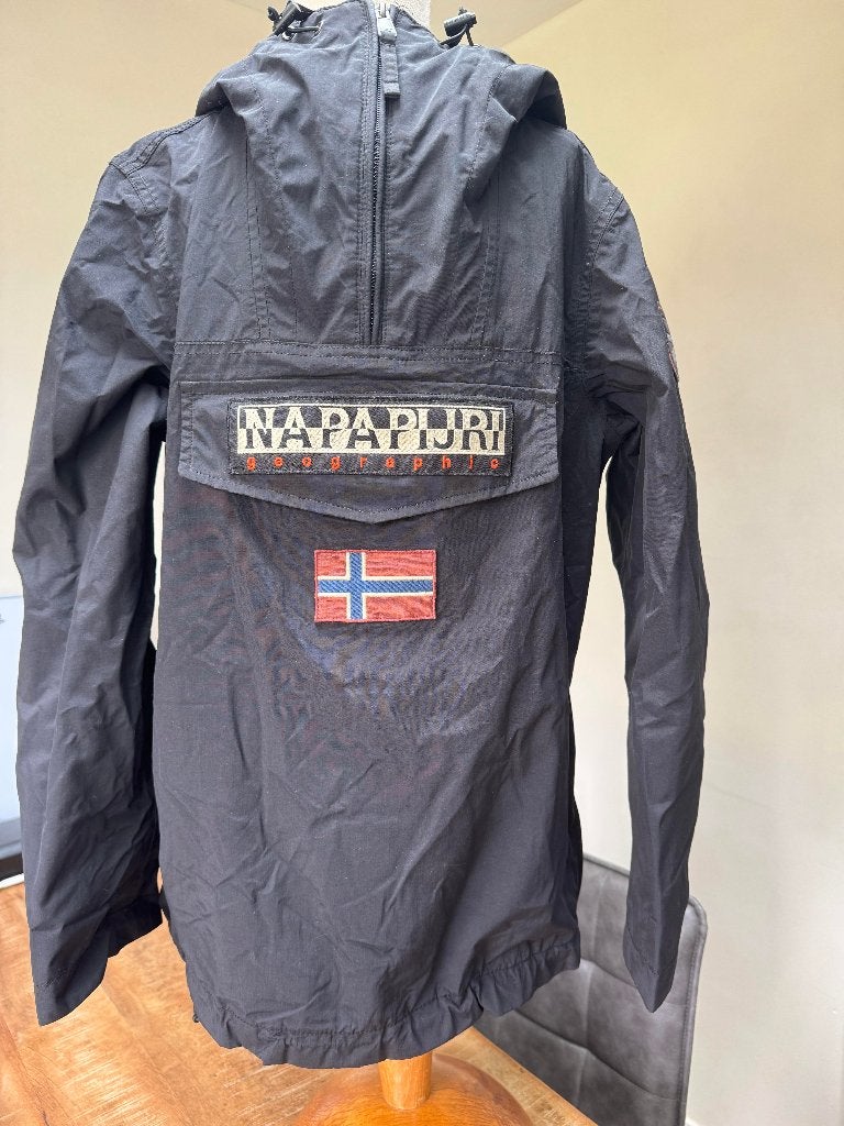NAPAPIJRI zomerjas zeer nette staat maat S zwart DP, NAPAPIJRI, Zwart, Ophalen of Verzenden, Maat 36 (S)