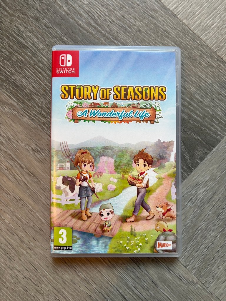 Story of Seasons: A Wonderful Life - Nintendo Switch game, Spelcomputers en Games, 1 speler, Ophalen of Verzenden, Zo goed als nieuw
