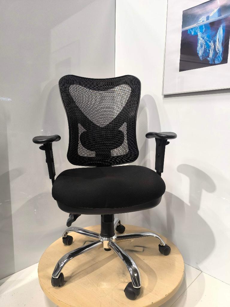 Ergonomische stoel / werkstoel / stoel, 32 stuks, Gebruikt, Zwart, Ophalen of Verzenden, Bureaustoel