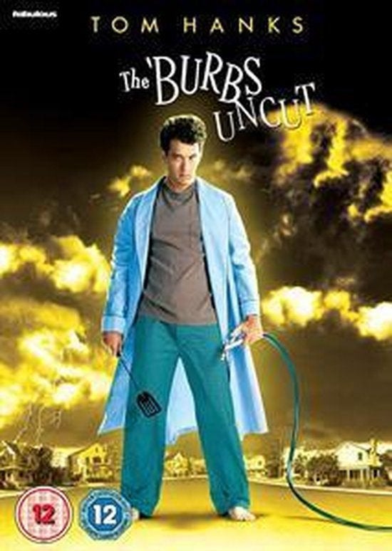 DVD THE BURBS UNCUT TOM HANKS, Alle leeftijden, Verzenden, Zo goed als nieuw, Romantische komedie