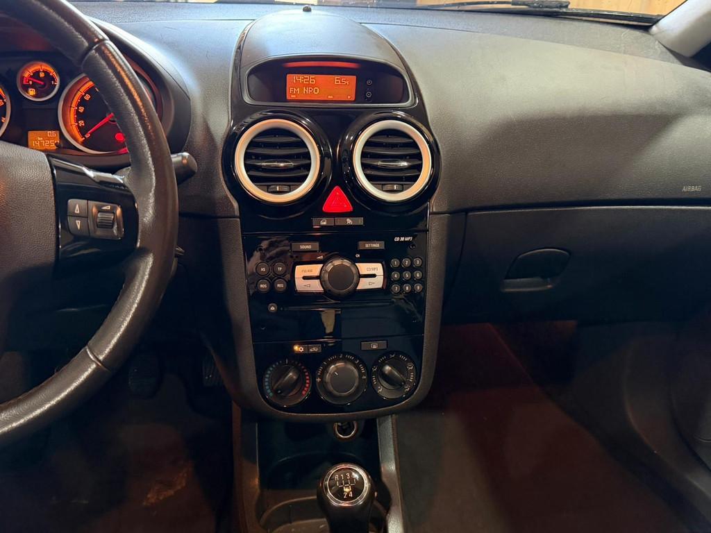 Opel Corsa 1.4-16V Cosmo 2007 Airco 147.000 KM APK 2027, Voorwielaandrijving, Gebruikt, 4 cilinders, Origineel Nederlands