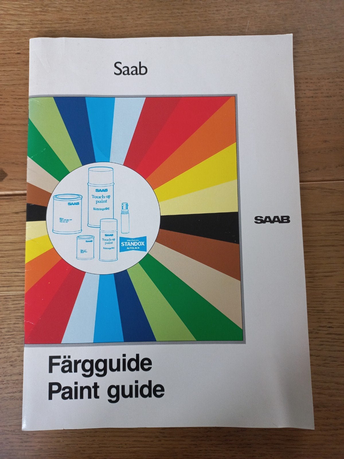 SAAB Fargguide. Paint guide 1990., Ophalen of Verzenden