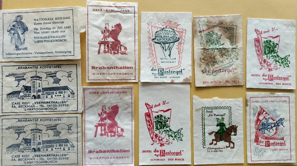 Den Bosch Veemarkthallen Brabanthallen Postzegel 461, Verzenden