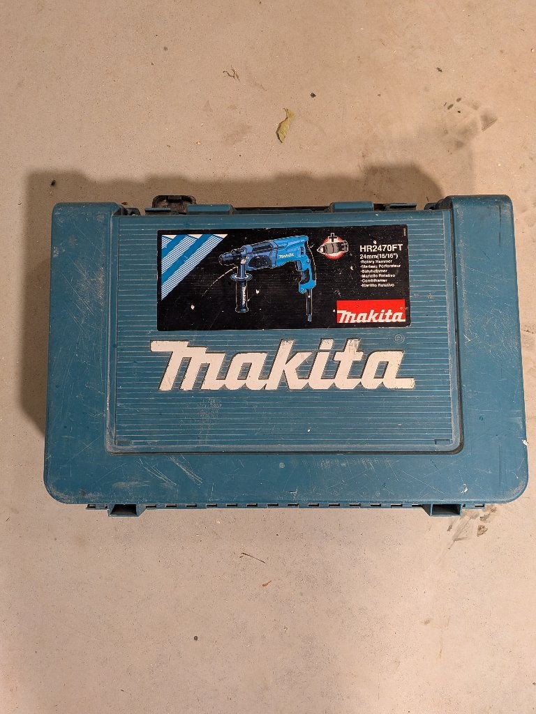 Makita HR2470FT, Ophalen, Gebruikt