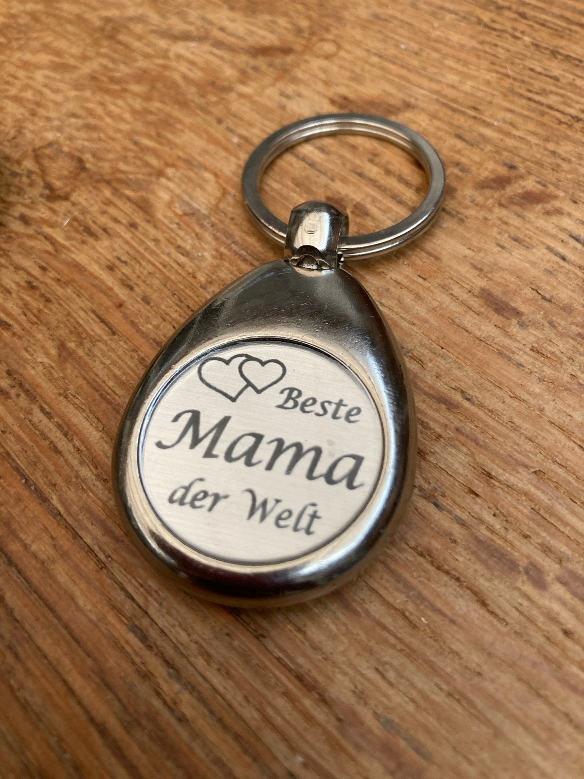 Sleutelhanger "Beste Mama der Welt", Verzamelen, Sleutelhangers, Ophalen of Verzenden, Zo goed als nieuw, Overige typen