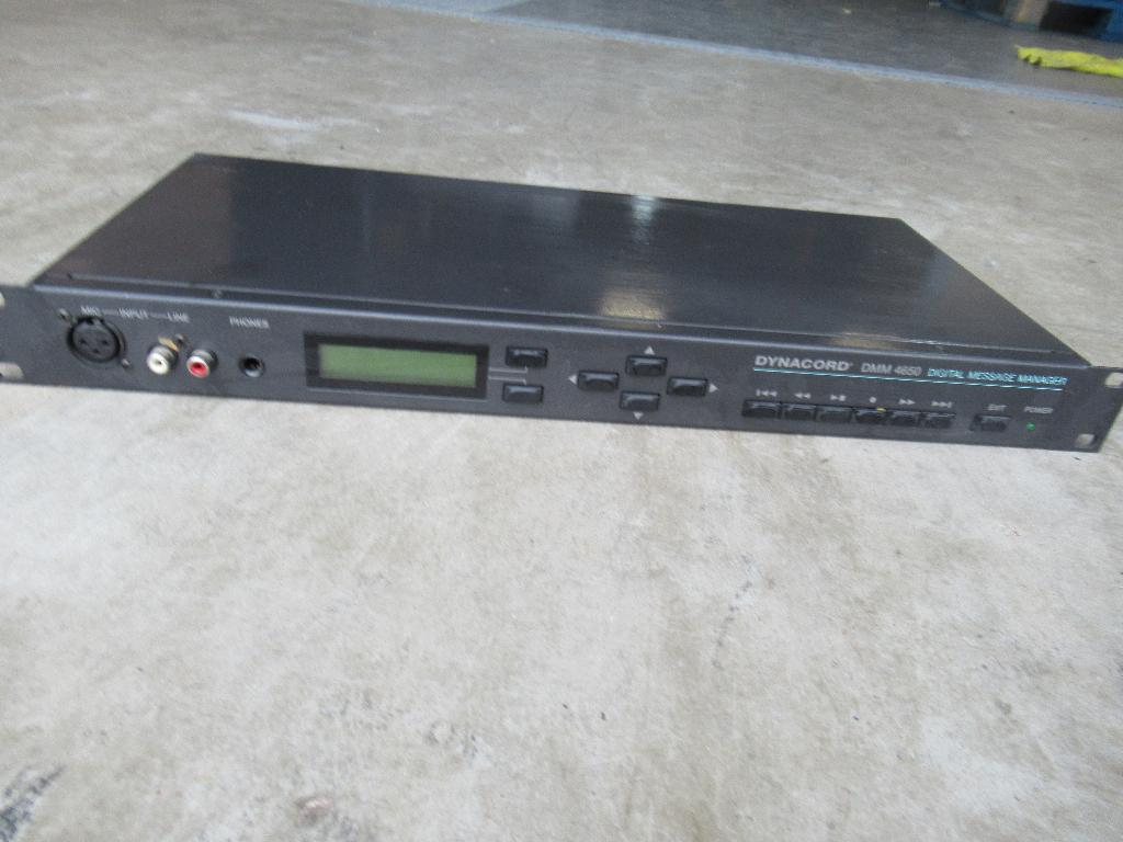 3066 ; dynacord dmm4650 ; dynacord dmm4650, Gebruikt, Ophalen of Verzenden, Dynacord, Minder dan 2 meter