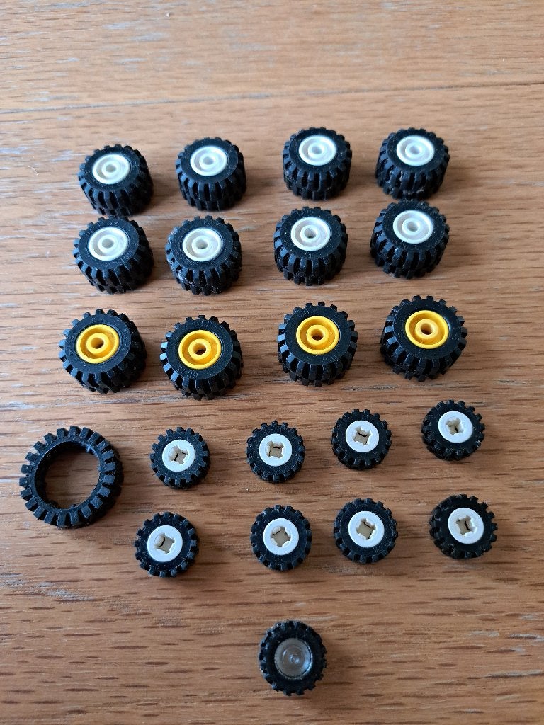 Lego wielen en velgen, Gebruikt, Overige thema's, Lego, Overige typen