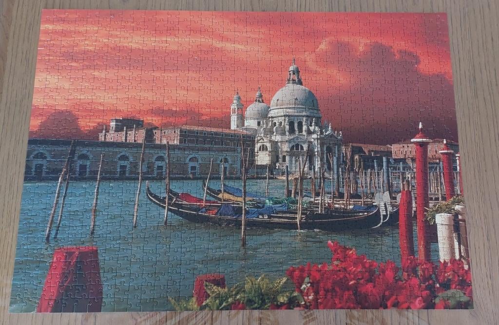 Ravensburger Legpuzzel Venetië 1000 stukjes, Hobby en Vrije tijd, Ophalen of Verzenden, 500 t/m 1500 stukjes, Gebruikt, Legpuzzel