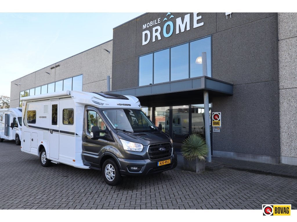 Netjes en compleet uitgevoerde Weinsberg Caraloft 650MF, Caravans en Kamperen, Verwarmde buitenspiegels, Weinsberg, Ringverwarming