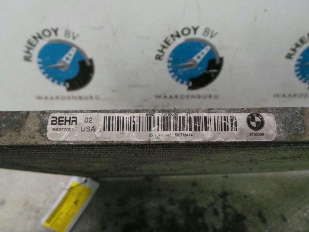 BMW X6 E71 5.0IX AUT AIRCO RADIATEUR / CONDENSOR 2008, Ophalen of Verzenden, Gebruikt, Stiba lid