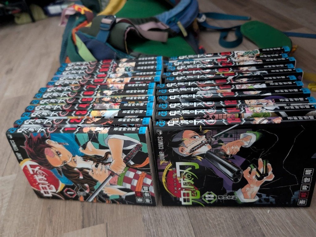Kimetsu no yaiba manga 漫画 Japans Demon Slayer compleet 23st, Boeken, Complete serie of reeks, Ophalen of Verzenden, Zo goed als nieuw