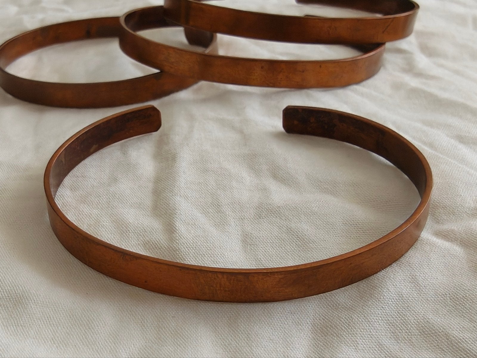 100% Handgemaakte Koperen Armband - Prijs per stuk, op is op, Ophalen of Verzenden, Nieuw, Overige kleuren, Overige materialen