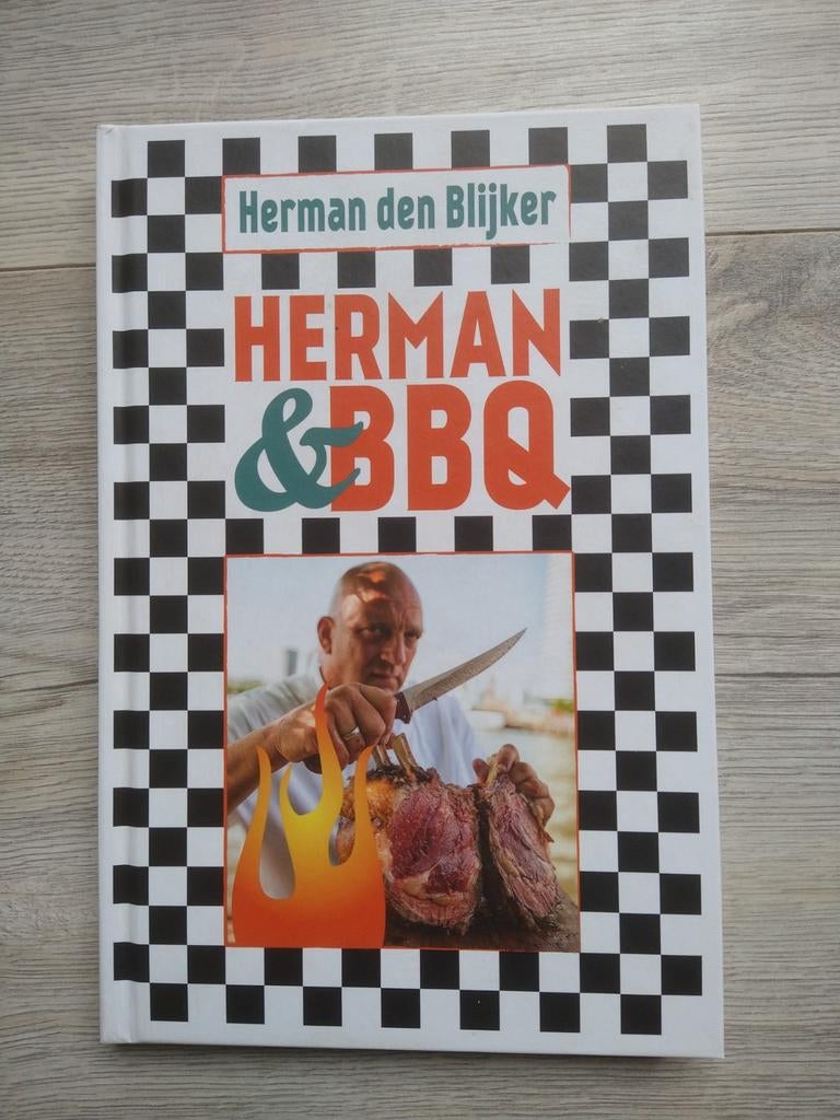 Kookboek: 'Herman over BBQ' NIEUW., Boeken, Ophalen of Verzenden, Nieuw, Herman den Blijker