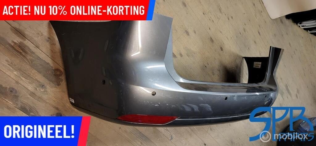 VW TOURAN III 1T0 1T3 ACHTERBUMPER LD7R 1T0807417M 6x PDC, Gebruikt, Volkswagen, Ophalen of Verzenden, Volkswagen