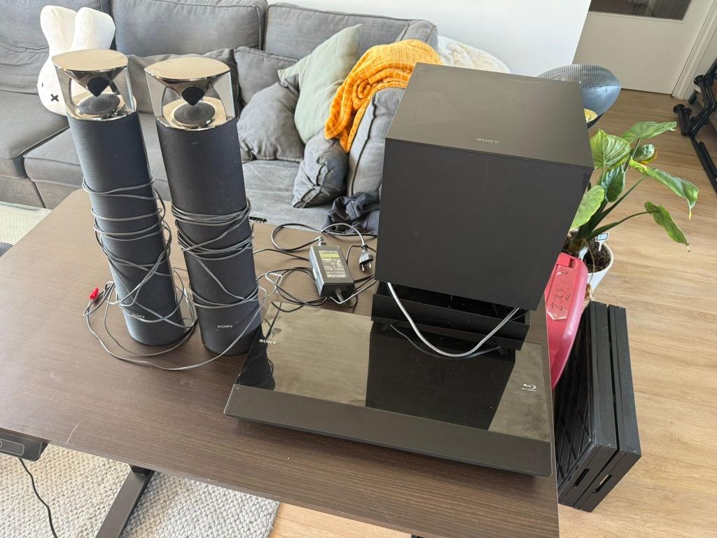 Sony Home Cinema Set (inclusief subwoofer), Audio, Tv en Foto, Stereo-sets, Ophalen, Gebruikt, Sony