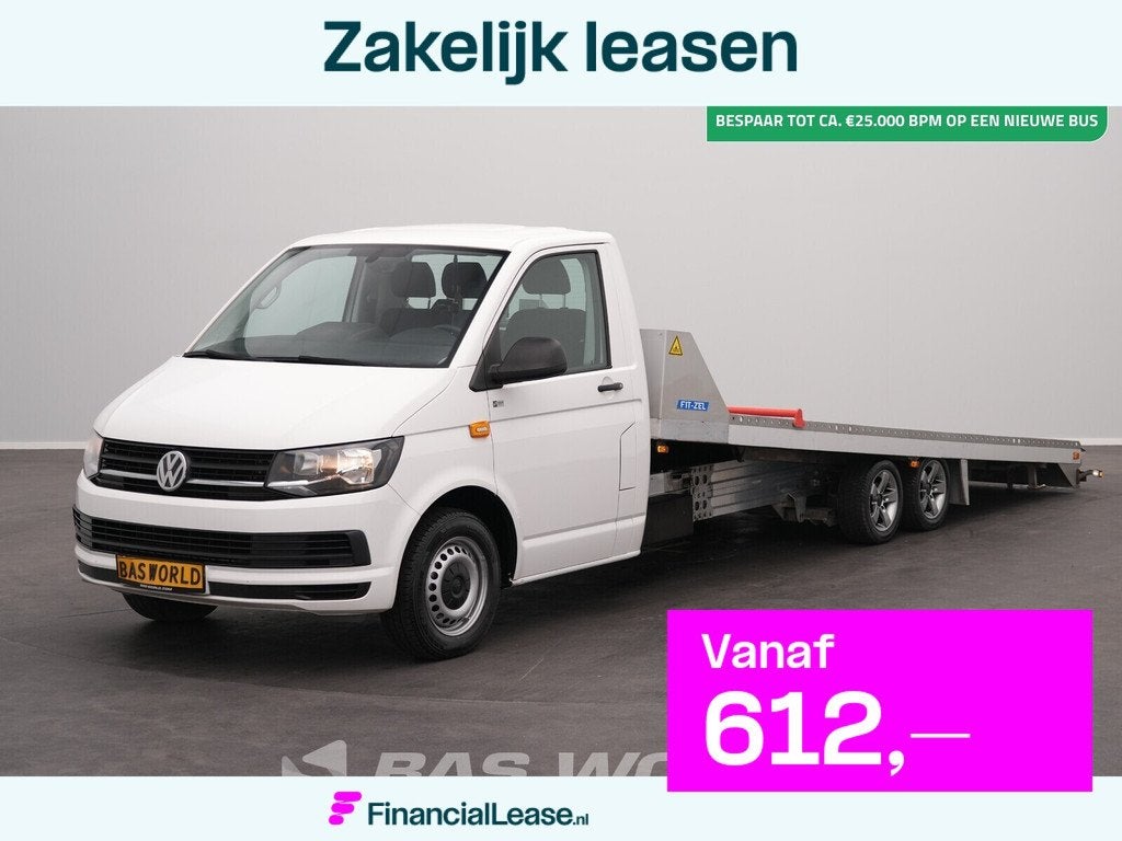 Volkswagen Transporter 140pk Eder Algema Fitzel 1500KG Nutzl, Euro 5, Stof, Gebruikt, 4 cilinders