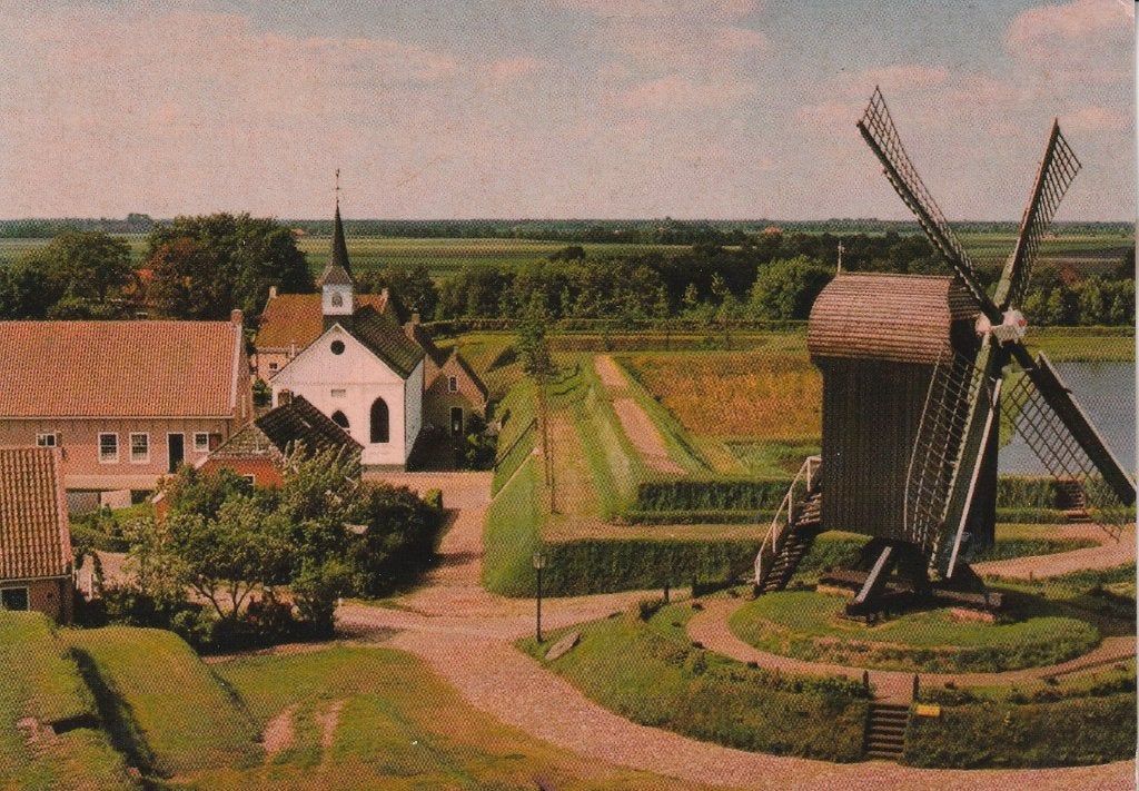 Bourtange Molenbastion, Ophalen of Verzenden, 1960 tot 1980, Ongelopen, Groningen