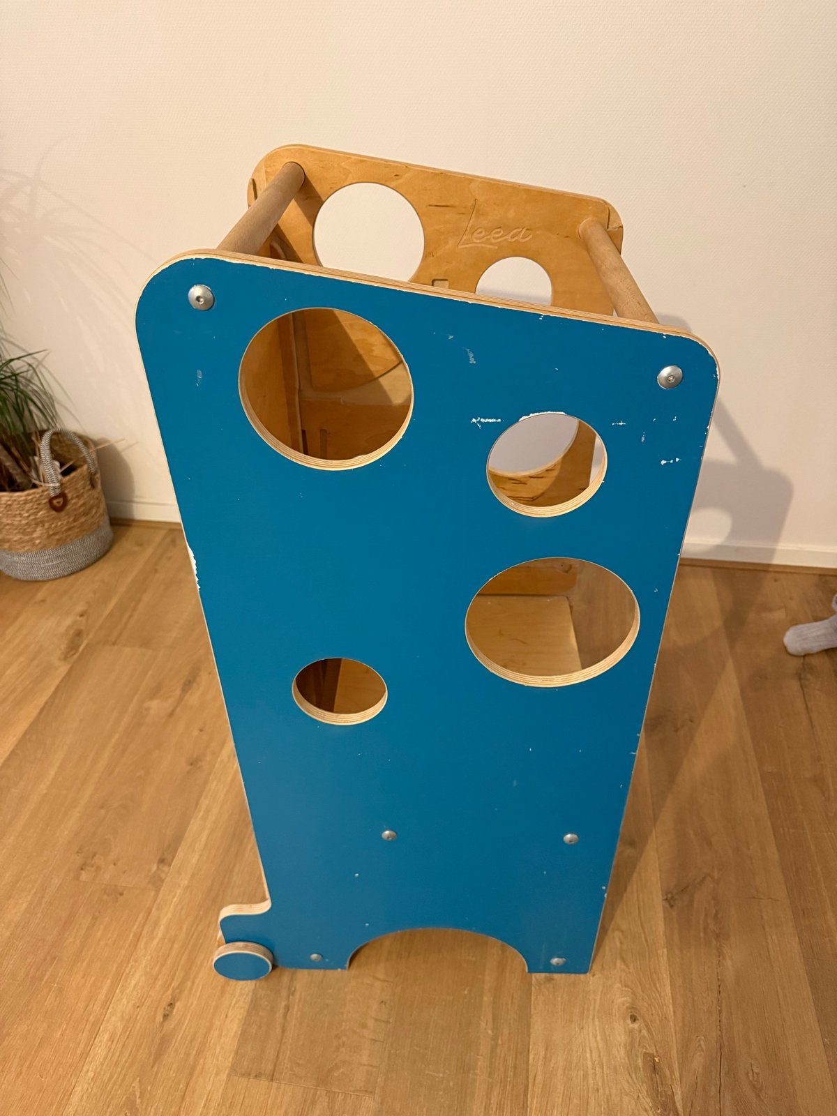 Leea Learning Tower met krijtbord, Ophalen, Gebruikt, Glijbaan
