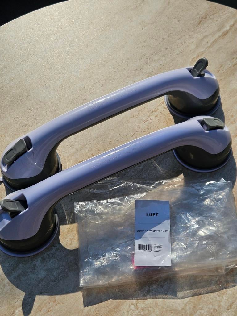 Luft Douche Handgreep 40 cm - Set van 2, Ophalen of Verzenden, Wit