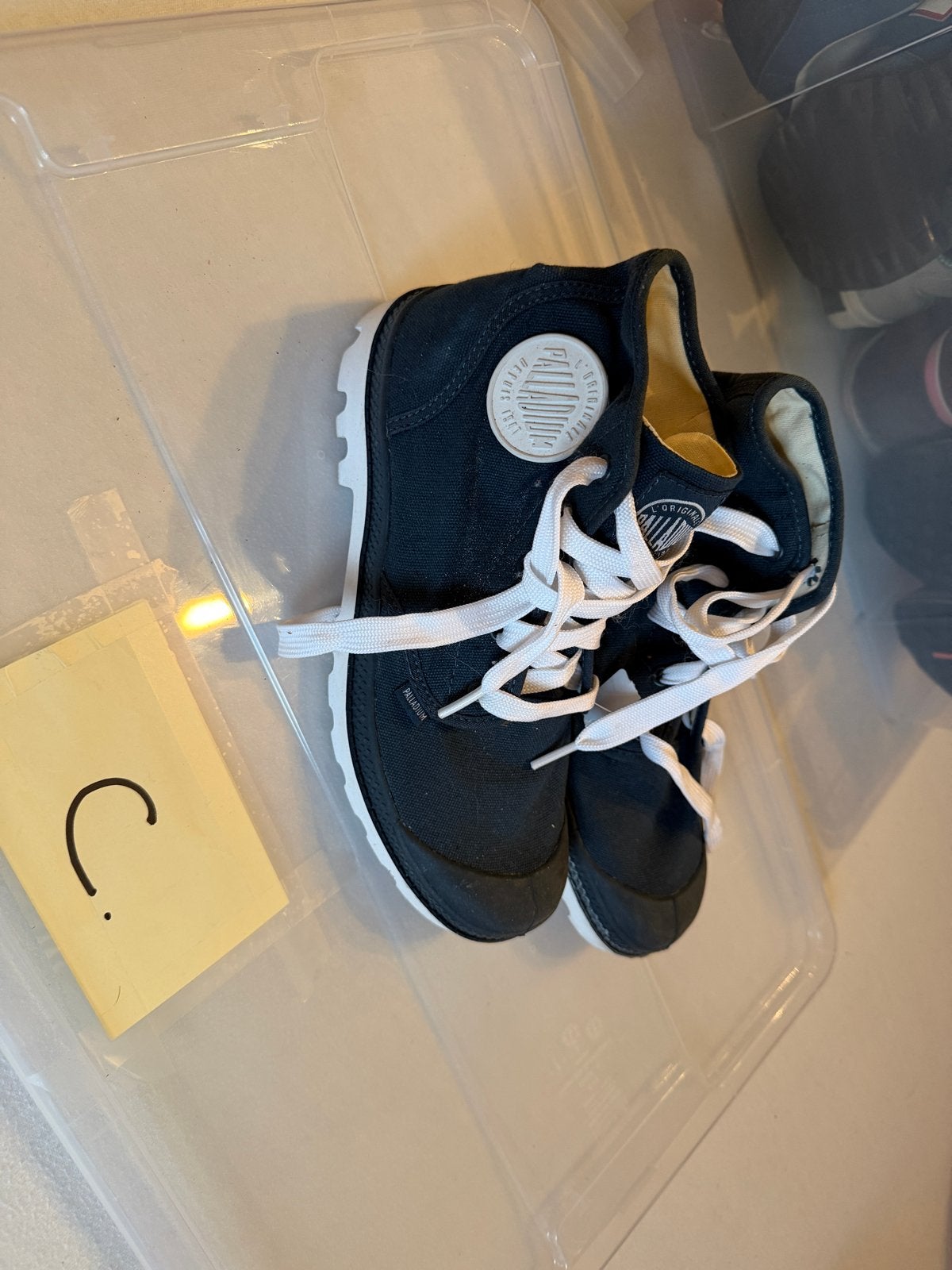 Palladium Pampa Hi Originale Laarzen - Donkerblauw, Verzenden, Gebruikt, Jongen of Meisje, Laarzen