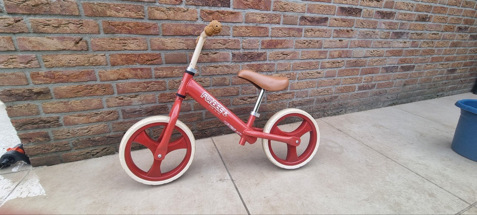 Loop fiets, Ophalen