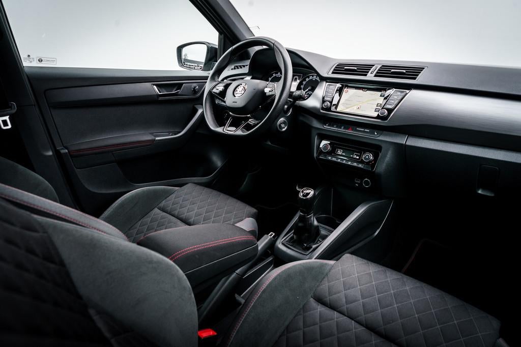 Skoda Fabia Combi 1.0 96 PK TSI Sport Business | Ned Auto |, Stof, Gebruikt, 49 €/maand, Origineel Nederlands